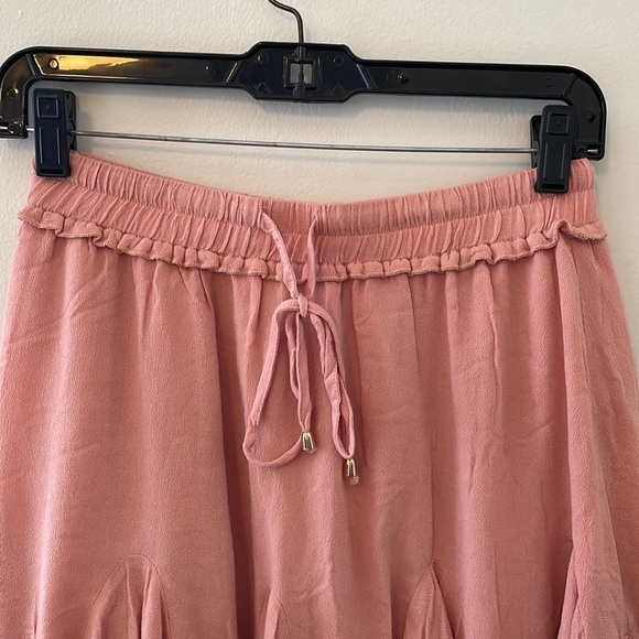 Pink Ruffle Skirt - Picture 2 of 5